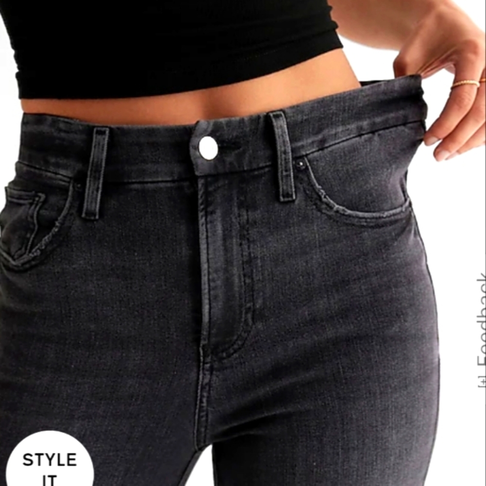 💙💞Express skinny midrise jeans 8 long💞💙 - Picture 3 of 8